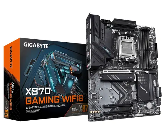 Cumpara Placă de bază Gigabyte X870 GAMING WIFI6, AM5, AMD X870, ATX in Moldova