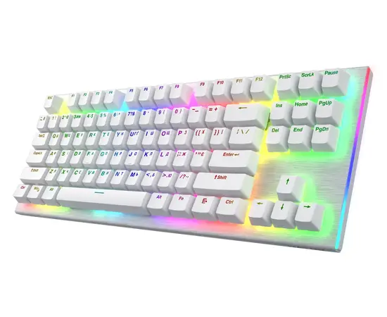 Cumpara Tastatură HATOR Gravity X TKL, Cu fir, Alb in Moldova