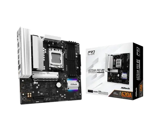 Cumpara Placă de bază ASRock A620AM PRO RS, AM5, AMD A620A, Micro-ATX in Moldova