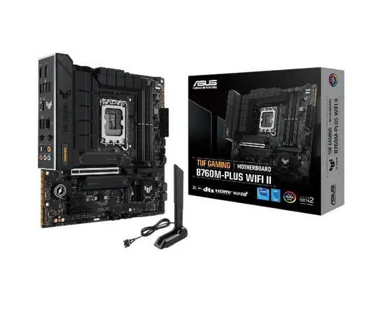 Cumpara Placă de bază ASUS TUF GAMING B760M-PLUS II, LGA1700, Intel B760, Micro-ATX in Moldova