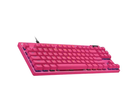 Cumpara Клавиатура Logitech G Pro X TKL Rapid, Проводное, Пурпурный in Moldova