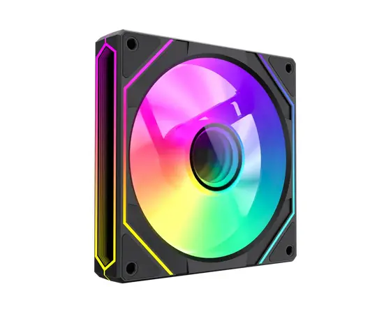 Cumpara PC Case Fan GAMEMAX FN12A-S8I-R, Reversed, 120mm, ARGB, 24 LED, 9 blades, PWM, 