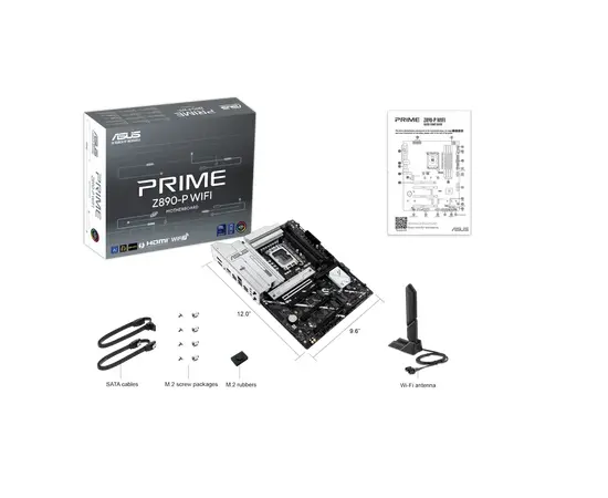 Cumpara Placă de bază ASUS PRIME Z890-P WIFI, LGA1851, Intel Z890, ATX in Moldova
