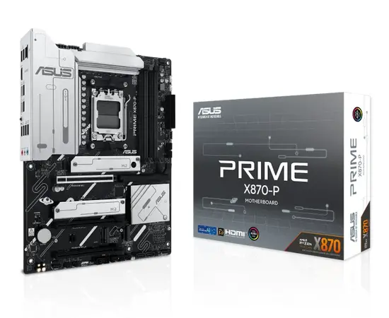 Cumpara Placă de bază ASUS PRIME X870-P, AM5, AMD X870, ATX in Moldova