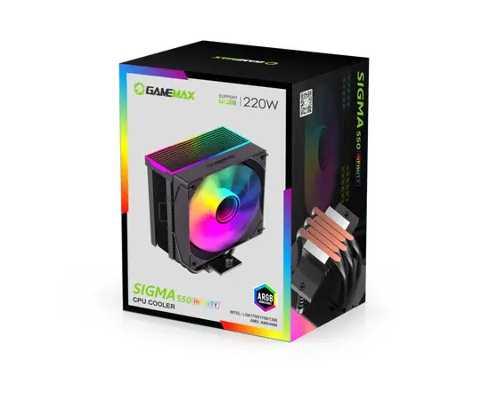 Cumpara Cooler procesor Gamemax Sigma 550 Infinity BK in Moldova