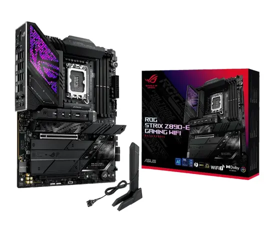 Cumpara Placă de bază ASUS ROG STRIX Z890-E GAMING WIFI, LGA1851, Intel Z890, ATX in Moldova