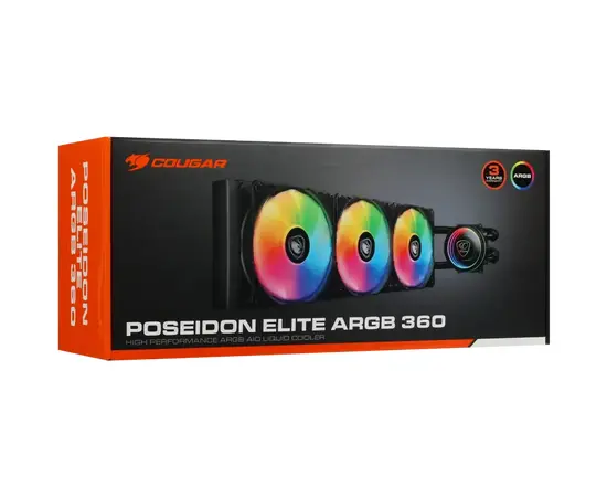 Cumpara Cooler procesor Cougar Poseidon Elite ARGB 360 in Moldova