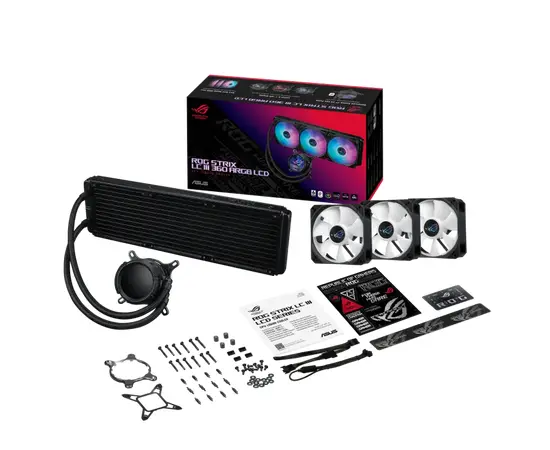 Cumpara Cooler procesor ASUS ROG Strix LC III 360 ARGB LCD in Moldova