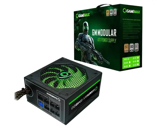 Cumpara Sursă Alimentare PC Gamemax GM-800, 800W, ATX, Semi-modular in Moldova