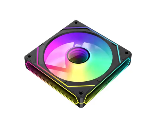 Cumpara PC Case Fan GAMEMAX FN12A-S8I-R, Reversed, 120mm, ARGB, 24 LED, 9 blades, PWM, 