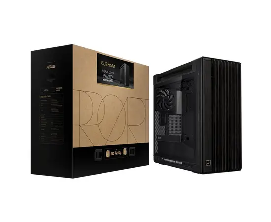 Cumpara Carcasă PC ASUS ProArt PA602 Wood TG, Midi-Tower, Negru in Moldova