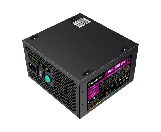 Cumpara Sursă Alimentare PC Gamemax VP-800-RGB-S, 800W, ATX, Nemodular in Moldova