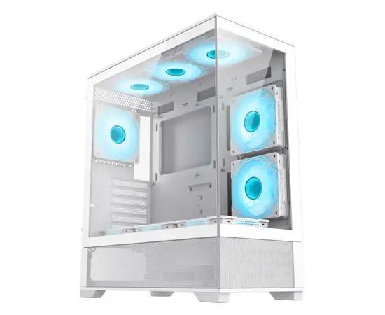 Cumpara Carcasă PC Gamemax VISTA, Midi-Tower, Fără PSU, Alb in Moldova