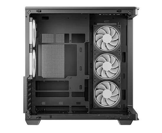 Cumpara Case ATX Deepcool CG590U 5F, w/o PSU,3x120side 2x120rear ARGB PWM, 2xUSB3.0, 1xTypeC, Curved-Glass P in Moldova