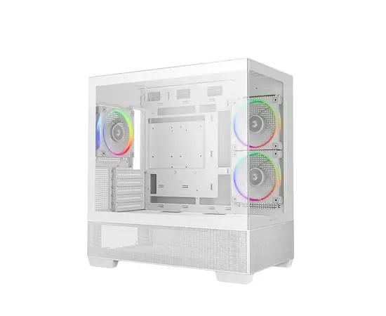 Cumpara Carcasă PC Deepcool CG380 3F WH, Mini-Tower, Fără PSU, Alb in Moldova