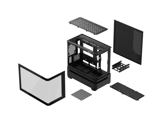 Cumpara Carcasă PC ASUS PRIME AP202 TG ARGB, Midi-Tower, , Negru in Moldova