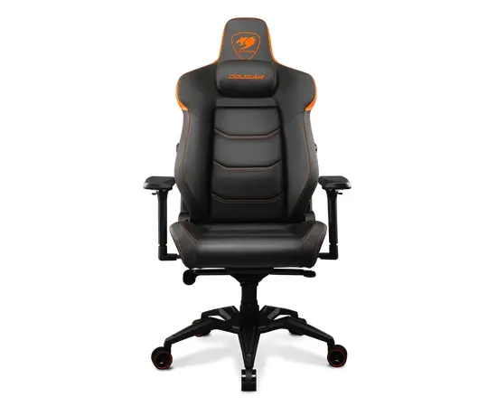 Cumpara Scaun Gaming Cougar ARMOR EVO, PVC Piele, Negru/Portocaliu in Moldova