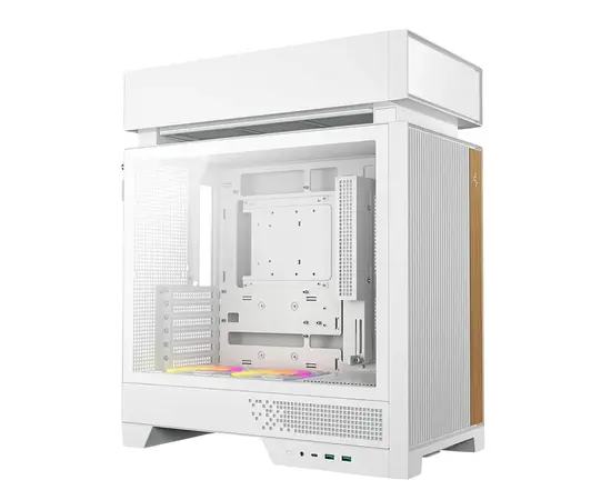 Cumpara Carcasă PC Deepcool CL660 WH, Midi-Tower, Fără PSU, Alb in Moldova