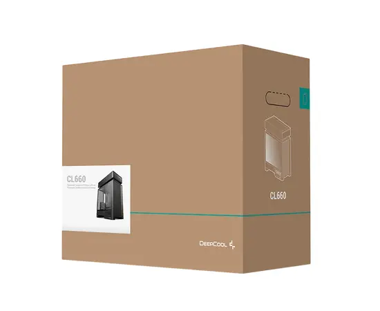 Cumpara Carcasă PC Deepcool CL660, Midi-Tower, Fără PSU, Negru in Moldova