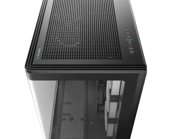 Cumpara Case ATX Deepcool CG590U 5F, w/o PSU,3x120side 2x120rear ARGB PWM, 2xUSB3.0, 1xTypeC, Curved-Glass P in Moldova