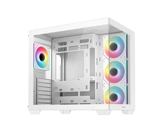 Cumpara Carcasă PC Deepcool CG530 4F, Midi-Tower, Fără PSU, Alb in Moldova