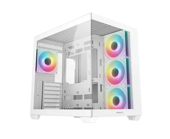 Cumpara Carcasă PC Deepcool CG530 4F, Midi-Tower, Fără PSU, Alb in Moldova