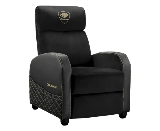 Cumpara Scaun Gaming Cougar Ranger Elite, Țesătură, PU Piele, Auriu in Moldova