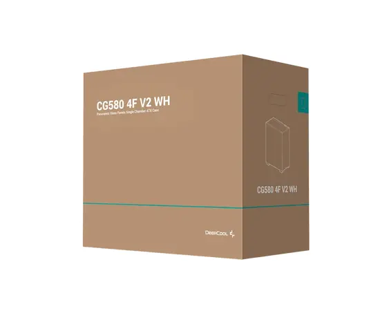 Cumpara Carcasă PC Deepcool CG580 4F V2, Midi-Tower, Fără PSU, Alb in Moldova