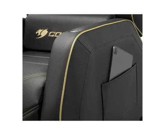 Cumpara Scaun Gaming Cougar Ranger Pro Royal, PVC Piele, Negru | Auriu in Moldova