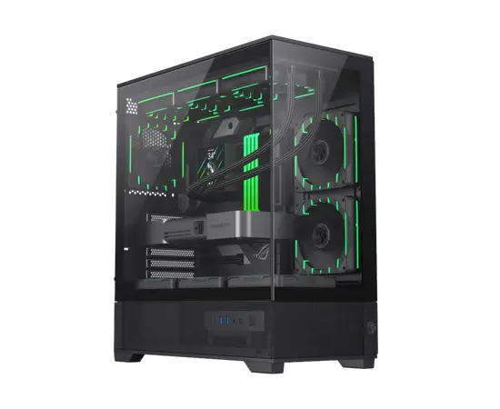 Cumpara Carcasă PC Gamemax VISTA 2 AB, Midi-Tower, Fără PSU, Negru in Moldova