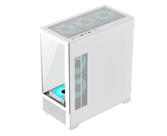 Cumpara Carcasă PC Gamemax VISTA, Midi-Tower, Fără PSU, Alb in Moldova