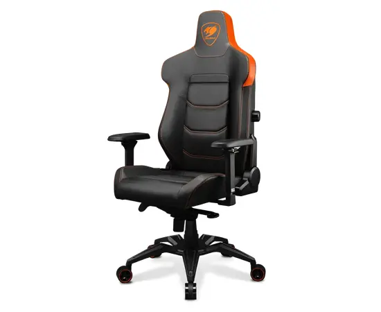 Cumpara Scaun Gaming Cougar ARMOR EVO, PVC Piele, Negru/Portocaliu in Moldova