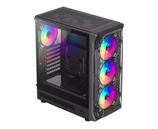 Cumpara Carcasă PC Gamemax Starlight 2 AB, Midi-Tower, Fără PSU, Negru in Moldova