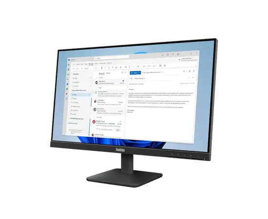 Cumpara 23,8" Monitor Lenovo ThinkVision S24-4e, IPS 1920x1080 FHD, Negru in Moldova