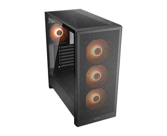 Cumpara Carcasă PC Cougar MX230 RGB, Midi-Tower, Fără PSU, Negru in Moldova