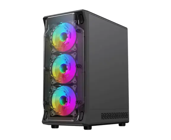 Cumpara Carcasă PC Gamemax Starlight 2 AB, Midi-Tower, Fără PSU, Negru in Moldova
