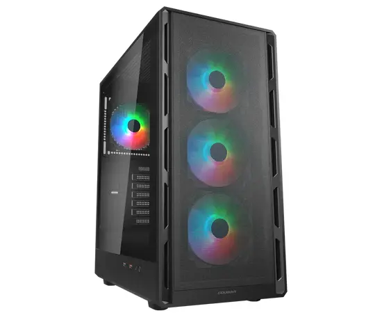 Cumpara Carcasă PC Cougar Airface Pure RGB, Midi-Tower, Fără PSU, Negru in Moldova