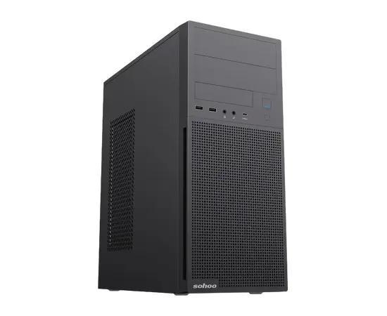 Cumpara Carcasă PC Sohoo 2816BK, Midi-Tower, ATX, Negru in Moldova