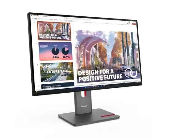 Cumpara 27" Monitor Lenovo ThinkVision T27UD-40, IPS 2560x1440 WQHD, Negru in Moldova