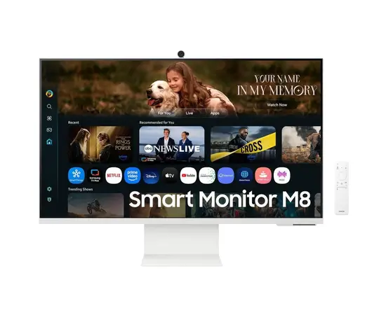 Cumpara 32" Monitor Samsung S32FM803, VA 3840x2160 4K UHD, Alb in Moldova