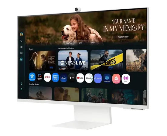 Cumpara 32" Monitor Samsung S32FM803, VA 3840x2160 4K UHD, Alb in Moldova