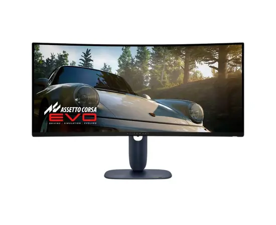 Cumpara 34" Monitor Gaming DELL AW3425DW, QD OLED 3440x1440 WQHD, Interstellar Indigo in Moldova