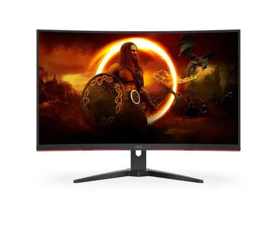 Cumpara 31,5" Monitor Gaming AOC C32G2ZE/BK, VA 1920x1080 FHD, Negru | Roșu in Moldova