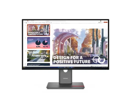 Cumpara 27" Monitor Lenovo ThinkVision T27UD-40, IPS 2560x1440 WQHD, Negru in Moldova