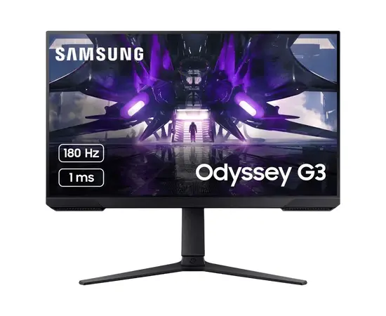 Cumpara 23,8" Monitor Gaming Samsung Odyssey G3 S24DG300, VA 1920x1080 FHD, Negru in Moldova