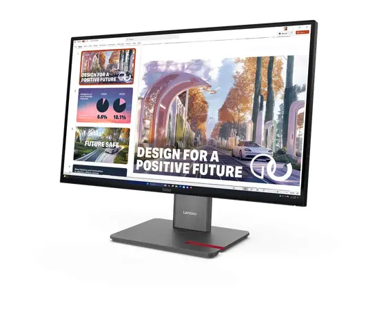 Cumpara 27" Monitor Lenovo ThinkVision T27UD-40, IPS 2560x1440 WQHD, Negru in Moldova
