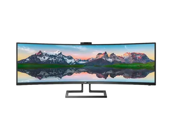 Cumpara 48,8" Monitor Philips 499P9H, VA 5120x1440 DQHD, Negru in Moldova
