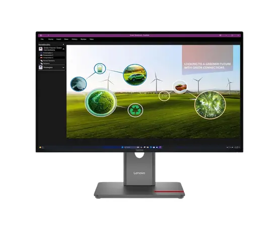 Cumpara 27" Monitor Lenovo ThinkVision P27q-40, IPS 2560x1440 WQHD, Eclipse Black in Moldova