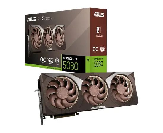 Cumpara Placă Video ASUS RTX5080-O16G-NOCTUA, 16GB GDDR7 256bit in Moldova