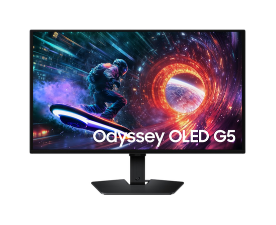Cumpara 27" Monitor Gaming Samsung Odyssey G5 S27FG502S, OLED 2560x1440 WQHD, Negru in Moldova